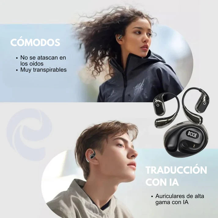 Audífonos Traductores Con Inteligencia Artificial - TranslateU - LOS ORIGINALES