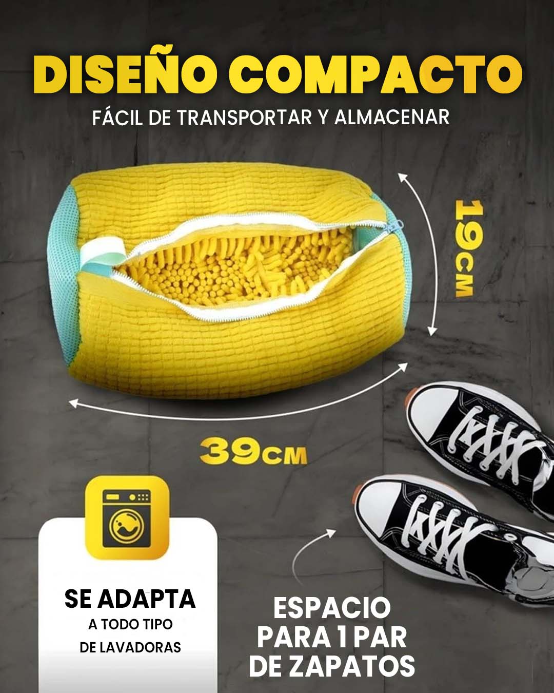 Bolsa Lavado de Zapatos X-Clean™ 🚨ÚLTIMAS UNIDADES 🚨