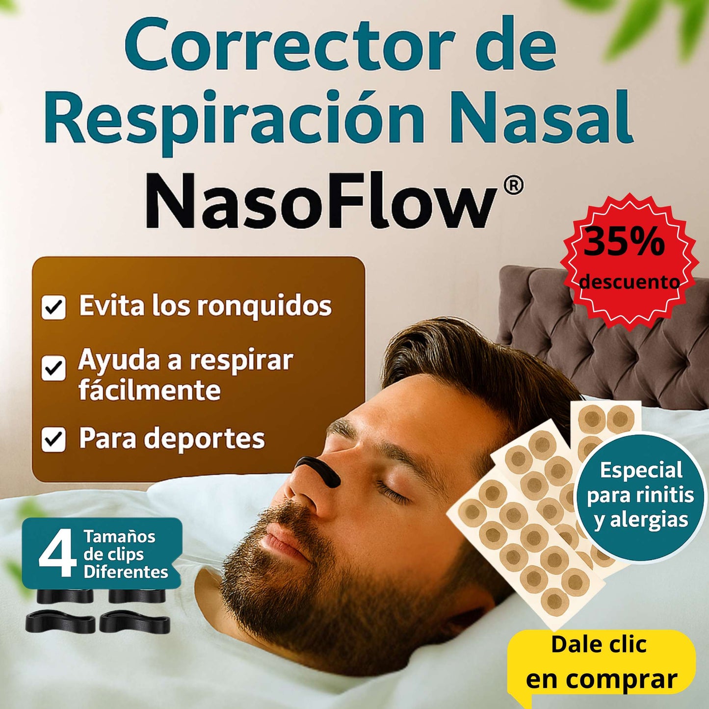 Corrector de Respiración Nasal NasoFlow®