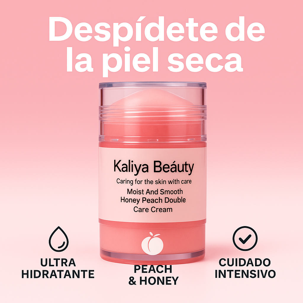 BARRA HIDRATANTE DE MANOS Y PIES - KALIYA VASELINA, UREA, MELOCOTON Y MIEL