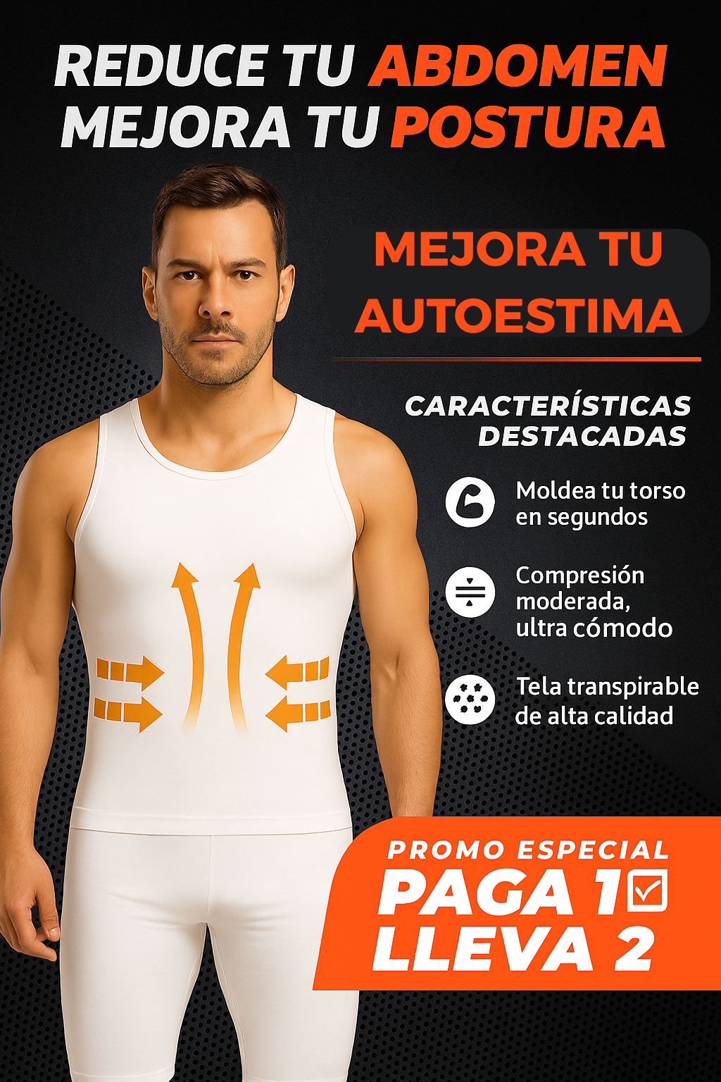 Camisa de Compresión AZER0™ - PAGA 1 LLEVA 2