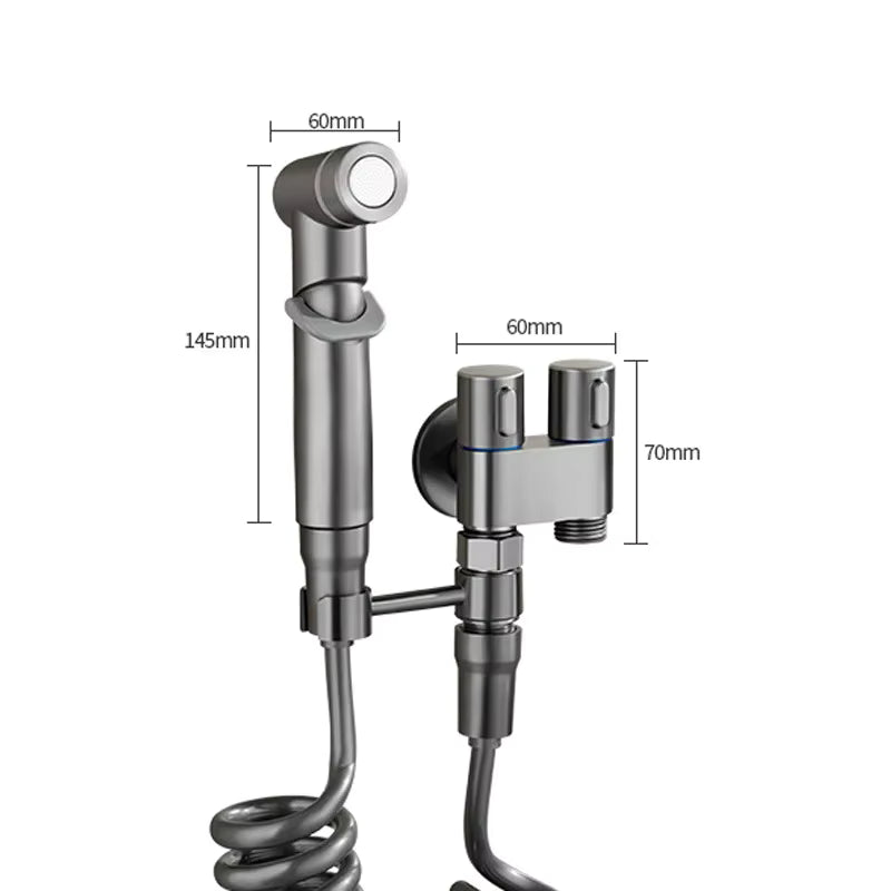 Grifo Baño Dual de Acero Inoxidable- Deepshower®