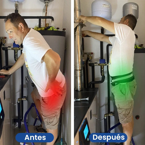 Cinturón Lumbar™ ¡Adiós al Dolor de Ciática y Espalda!