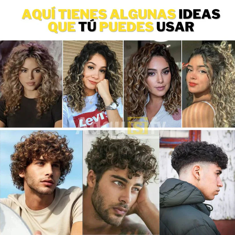RIZOS PRO - Crema Activadora de Rizos con Hidratación Profunda, Brillo Natural y Control de Frizz