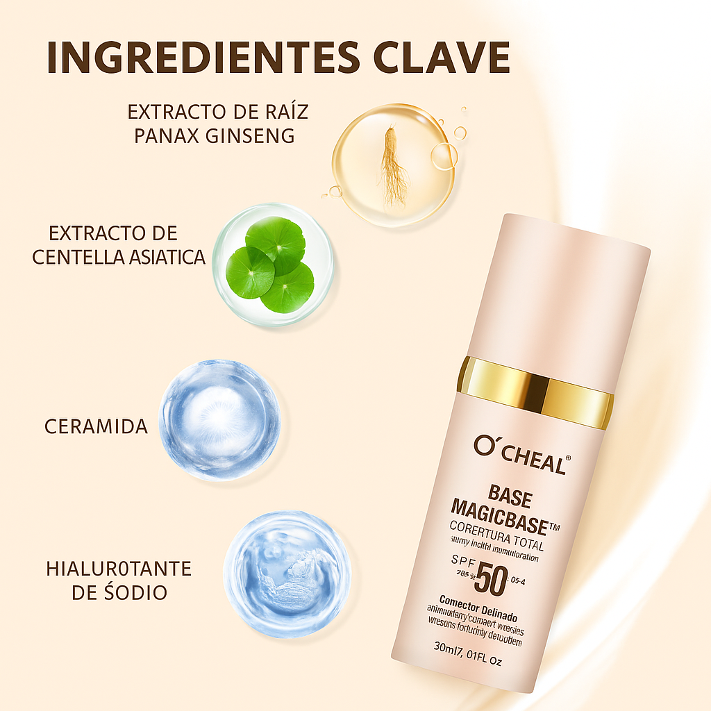 ✨ Base de Maquillaje 4 en 1 MagicBase™ – Piel perfecta sin esfuerzo ✨
