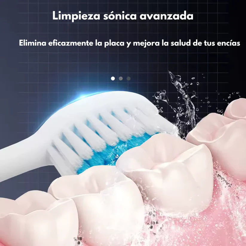 Cepillo Eléctrico Ultrasonico OralPro™ - Dientes blancos, sin manchas y sin dolor