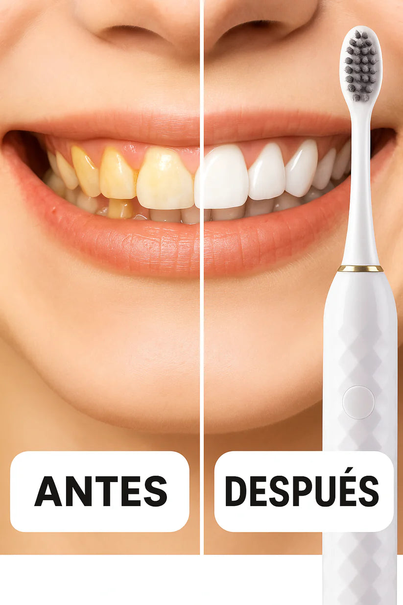 Cepillo Eléctrico Ultrasonico OralPro™ - Dientes blancos, sin manchas y sin dolor
