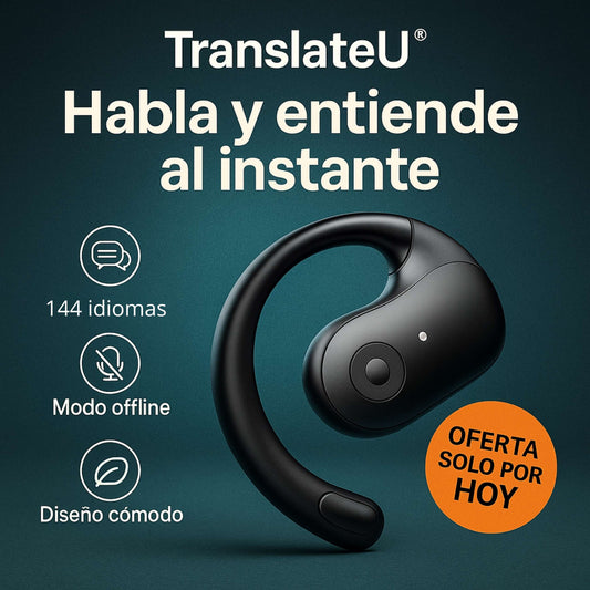 Audífonos Traductores Con Inteligencia Artificial - TranslateU - LOS ORIGINALES