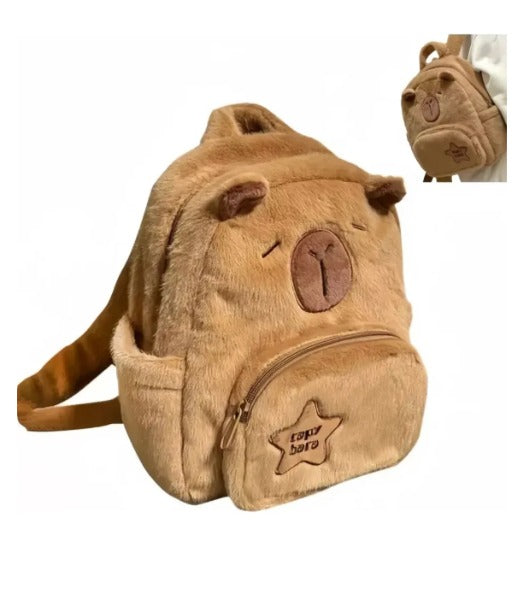 Mochila Capibara Backpack™ - La mochila que cabe en tu rutina y en tu corazón 💛