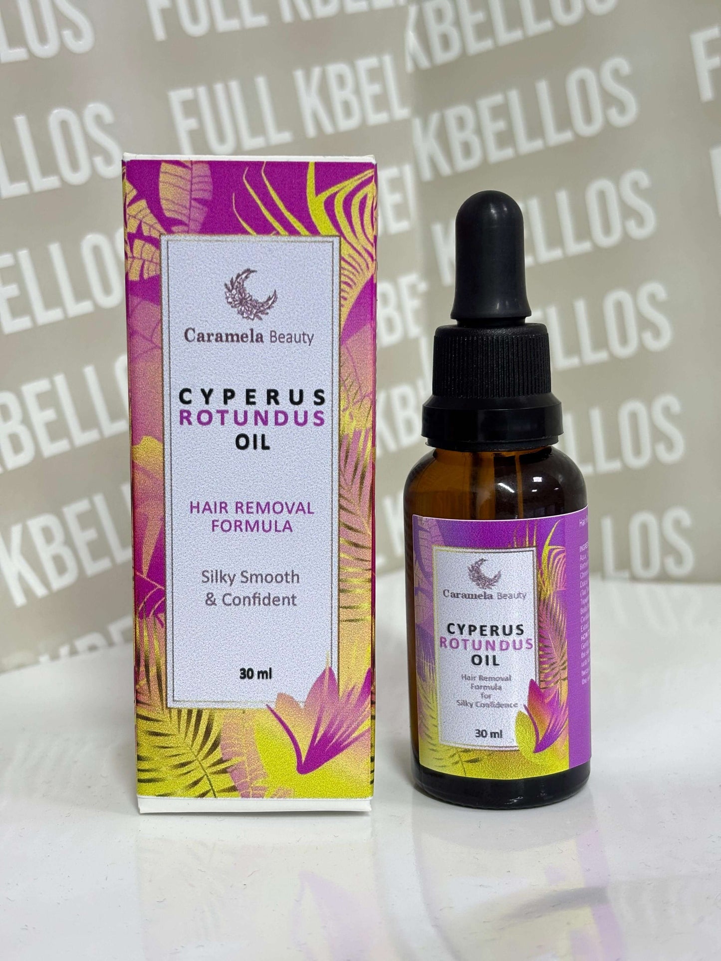 Cyperus Rotundus Oil® 30ml - Para disminuir progresivamente el crecimiento del vello corporal