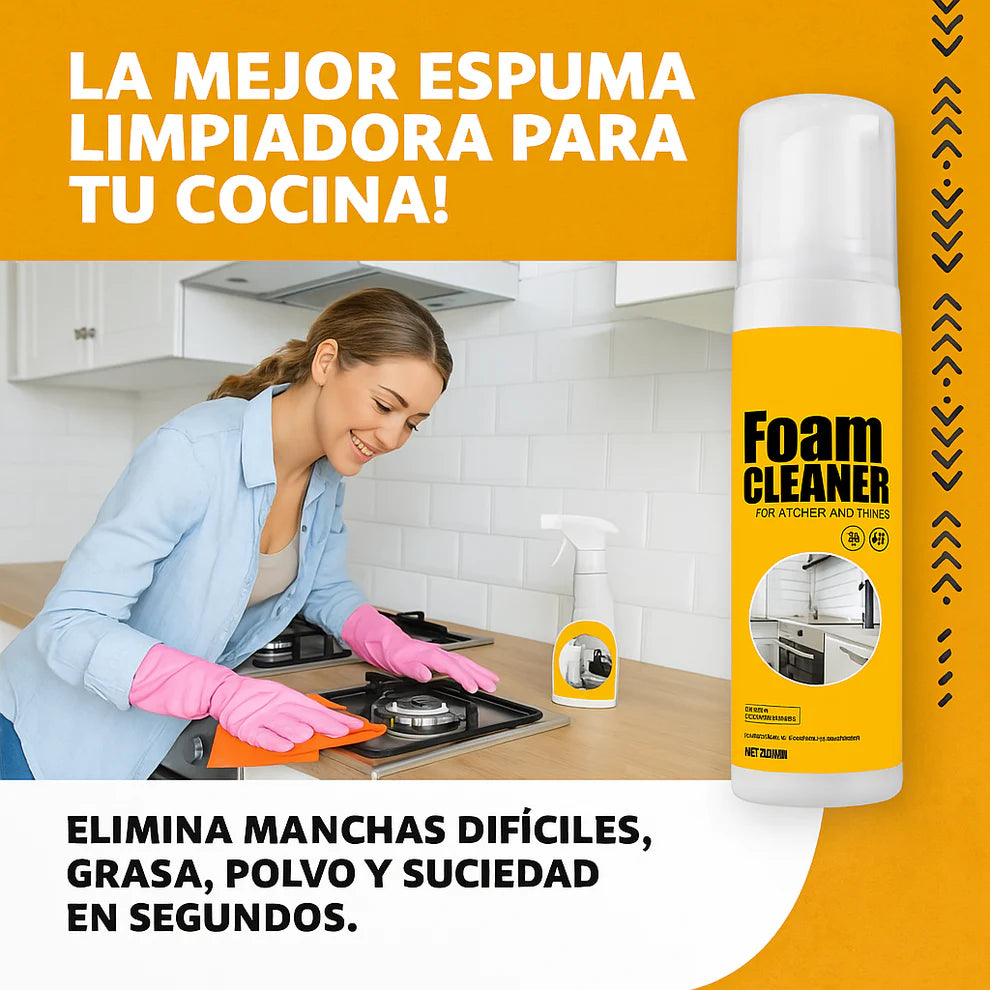 Espuma Limpiadora  ORIGINAL Foam Cleaner PRO - PAGA 1 LLEVA 2 🚨