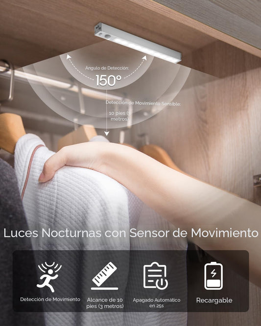 Luz LED Inteligente con Sensor | Tu casa más iluminada, segura y moderna sin gastar más energía