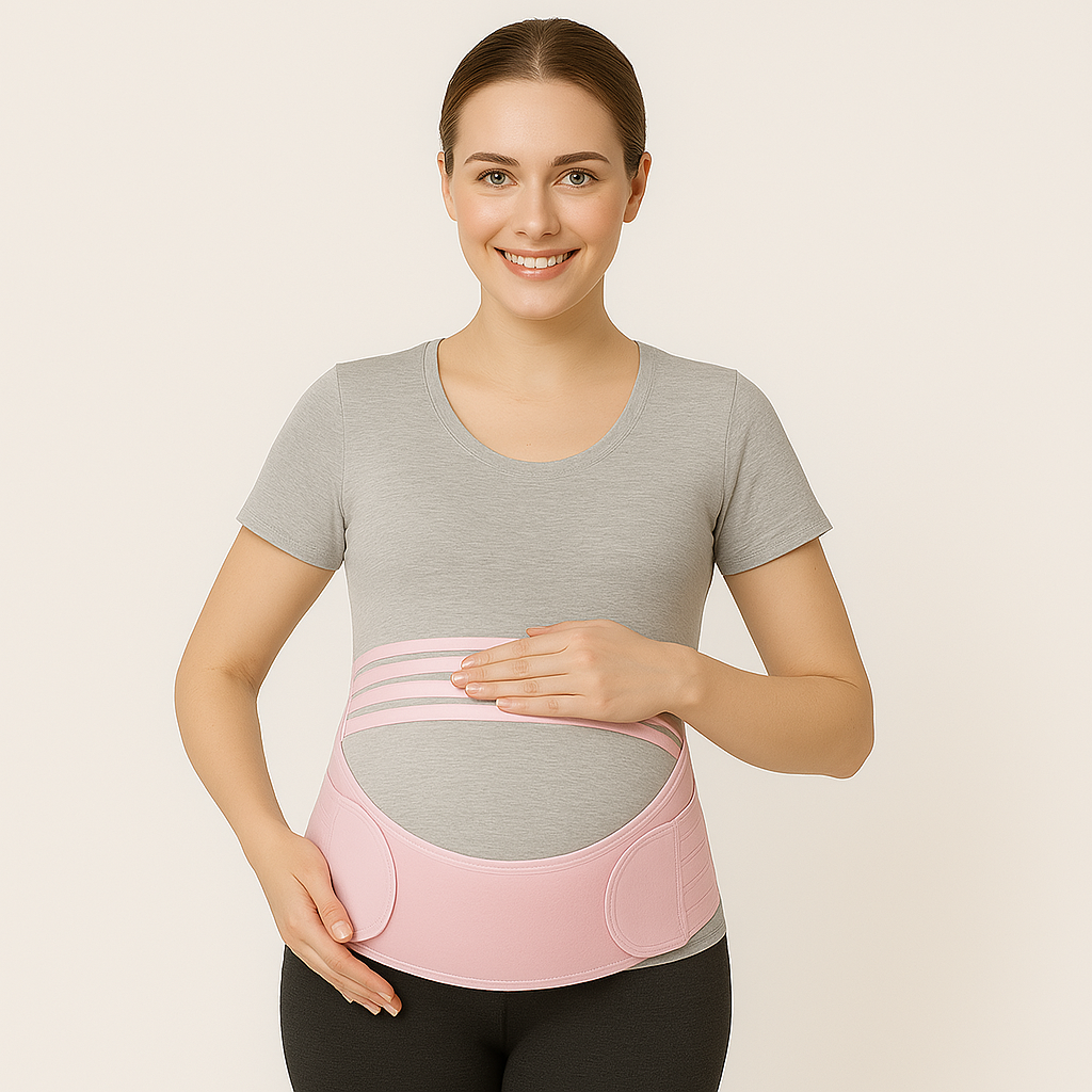 Faja Suppro™ | ¡Adiós Dolor de Espalda en el Embarazo, soporte total para mamá y bebé!