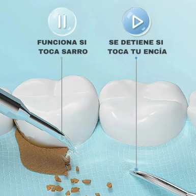 Cepillo Eléctrico Ultrasonico OralPro™ - Dientes blancos, sin manchas y sin dolor