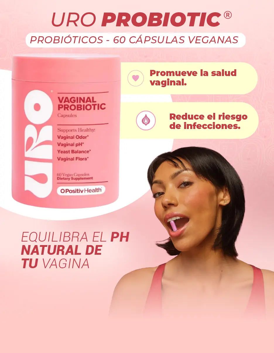 URO® PROBIÓTICOS VAGINALES - AYUDA A ELIMINAR MALOS OLORES, PICAZÓN ...