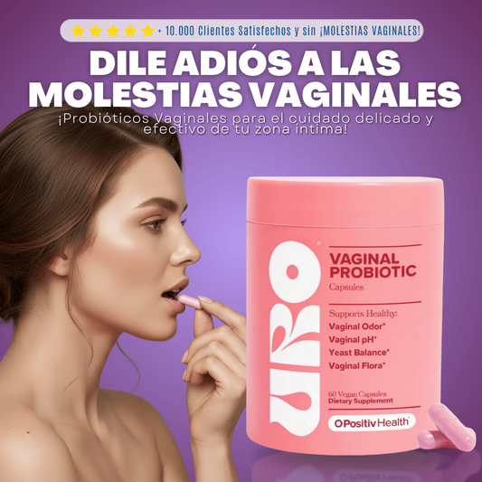 URO® PROBIÓTICOS VAGINALES - AYUDA A ELIMINAR MALOS OLORES, PICAZÓN ...