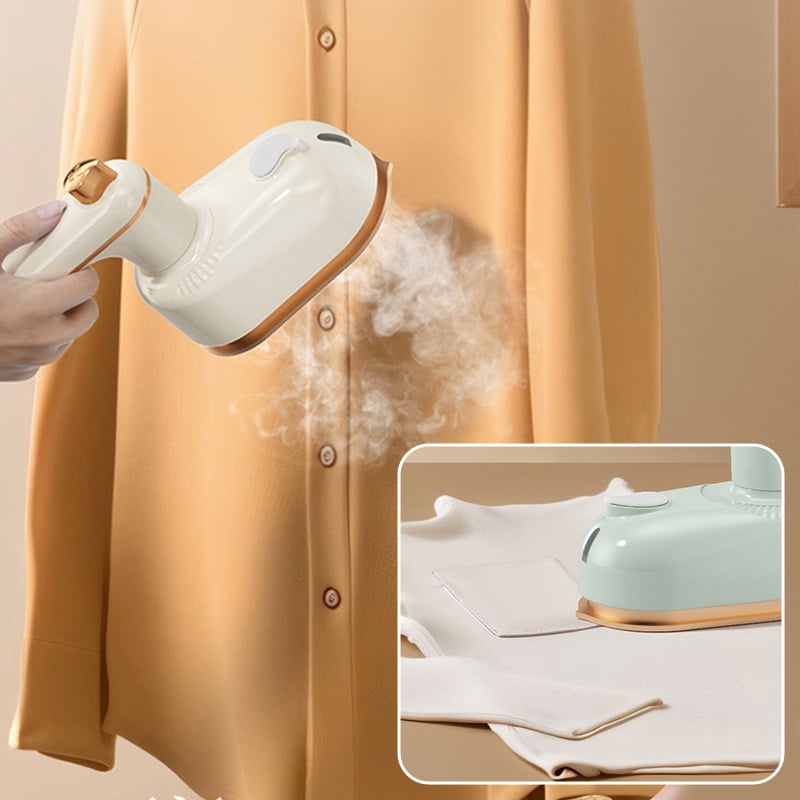 Plancha Portátil a Vapor 2 en 1™ - Ropa impecable en segundos y Elimina bacterias