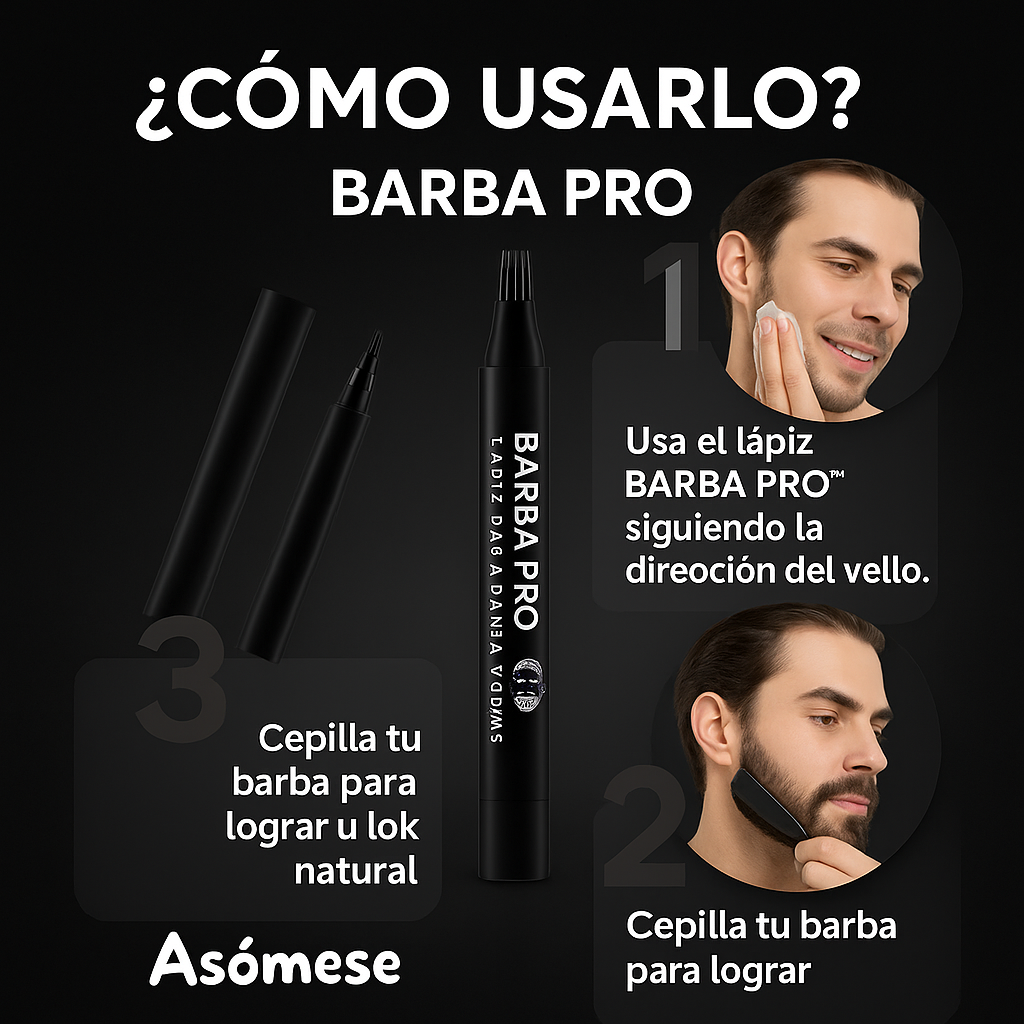Lápiz  para Barba y Cejas  BARBA PRO™ - 2X1 SOLO POR HOY