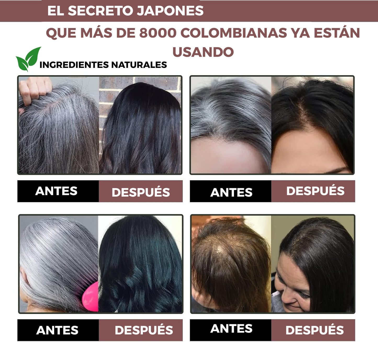 Jabón Japonés He Shou Wu™ ORIGINAL  - Fortalece, previene la caída y evita el crecimiento de canas. PAGA 1 LLEVA 2