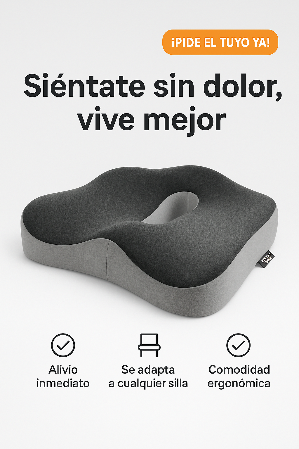 Cojin Ortopedico Home Rest™ - Alivio del Dolor de Espalda y Coxis