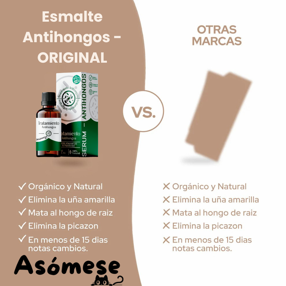 Esmalte Antihongos SERUM ORIGINAL X 30ML - CERTIFICADO POR PODOLOG