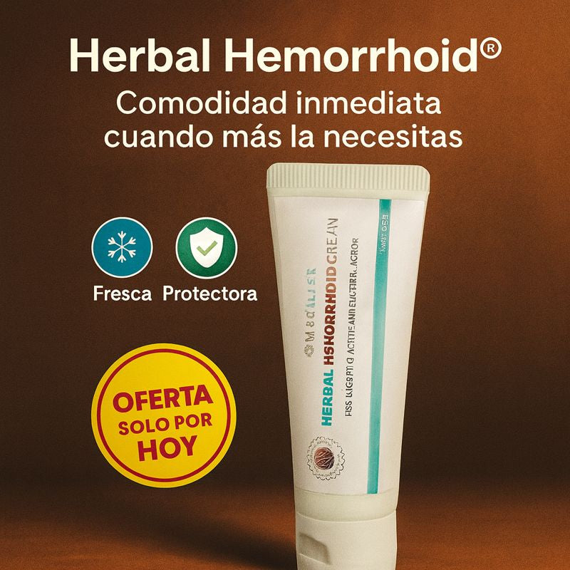 Crema Herbal Hemorrhoid® - Desaste de las hemorriodes para siempre