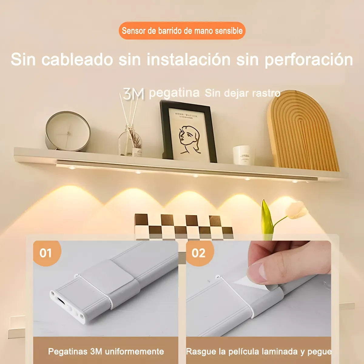 Luz LED Inteligente con Sensor | Tu casa más iluminada, segura y moderna sin gastar más energía