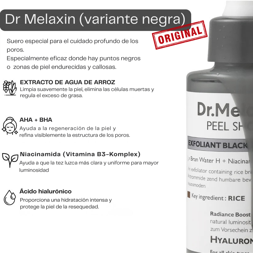 Dr. Melaxin ORIGINAL COMBO X 2 | Luce piel limpia, sin brillo, sin drama