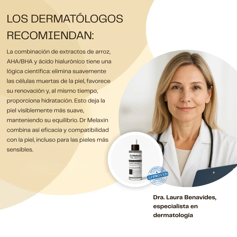 Dr. Melaxin ORIGINAL COMBO X 2 | Luce piel limpia, sin brillo, sin drama