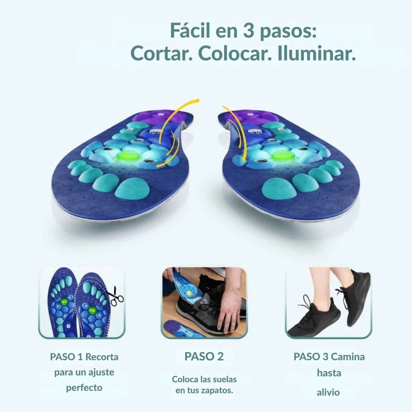 PLANTILLAS MAGNETICAS TERAPÉUTICAS - MAGNAVOX® - LAS ORIGINALES - RECHACE LAS IMITACIONES