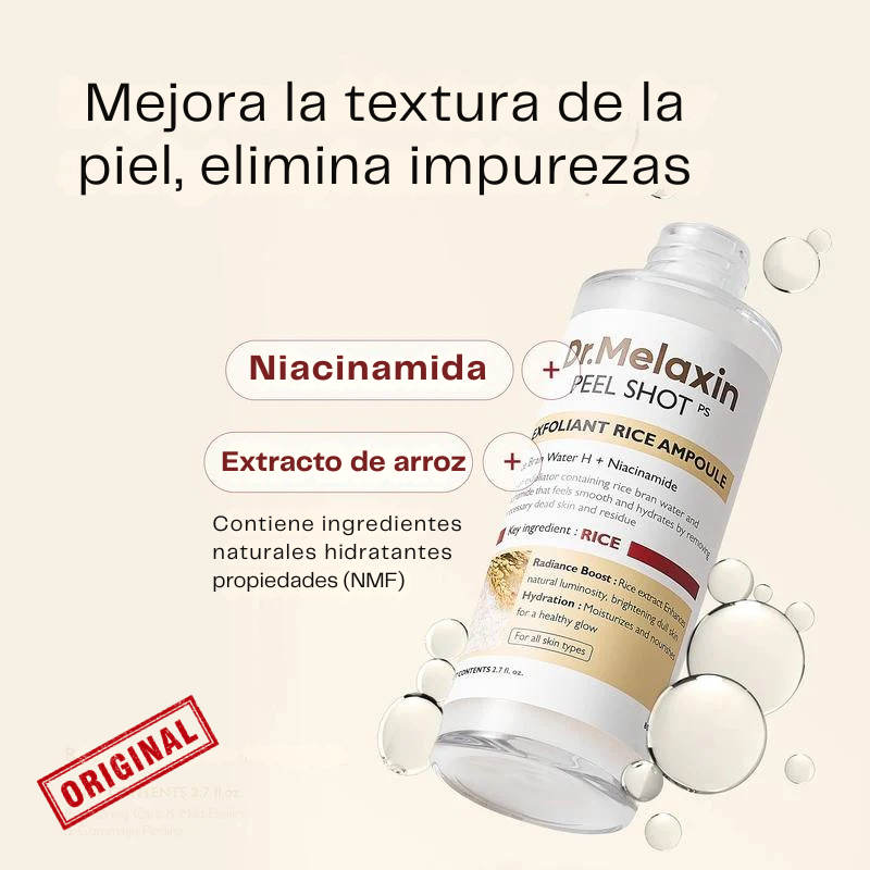 Dr. Melaxin ORIGINAL COMBO X 2 | Luce piel limpia, sin brillo, sin drama
