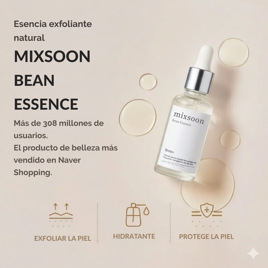 Mixsoon™ | Exfoliante Coreano para una Piel lisa, radiante y sin maquillaje
