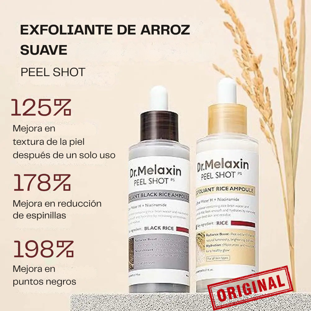 Dr. Melaxin ORIGINAL COMBO X 2 | Luce piel limpia, sin brillo, sin drama