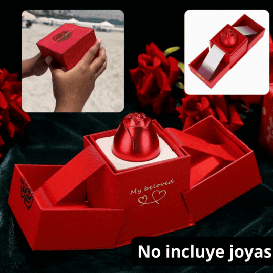 Caja Estuche de Lujo Rosa + Bolsa. Para que tu regalo sea inolvidable