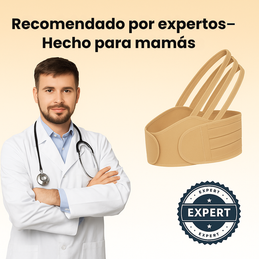 Faja Suppro™ | ¡Adiós Dolor de Espalda en el Embarazo, soporte total para mamá y bebé!