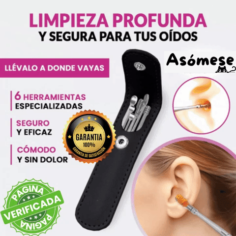 Kit Limpieza Oídos Auriclean™⚡