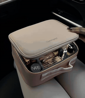 Maletin de maquillaje LED en accion
