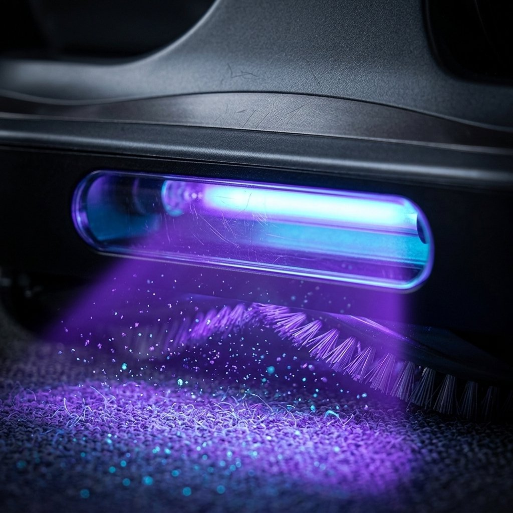 Detalle macro luz UV-C
