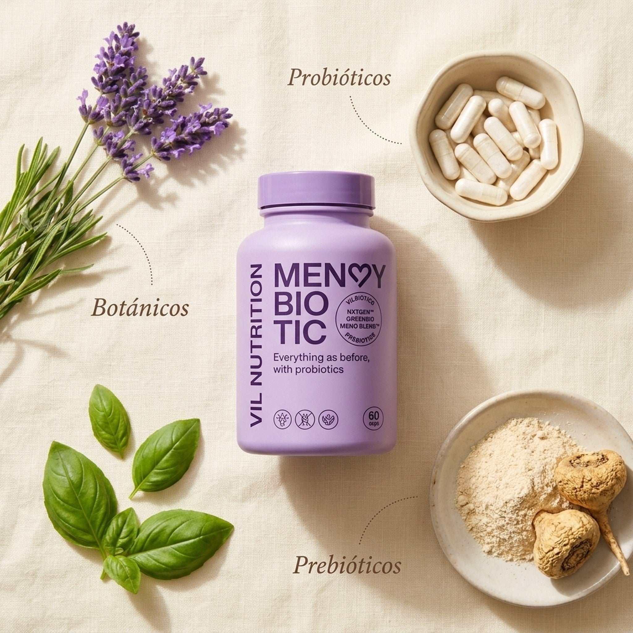 Ingredientes flat lay